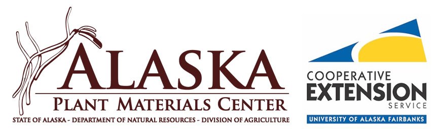 Alaska Plant Materials Center and Cooperative Extension Service logos.